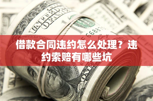 武汉借款合同违约怎么处理？违约索赔有哪些坑