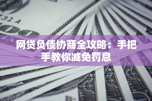 武汉网贷负债协商全攻略：手把手教你减免罚息