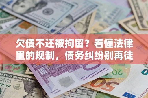 武汉欠债不还被拘留？看懂法律里的规制，债务纠纷别再徒劳奔波