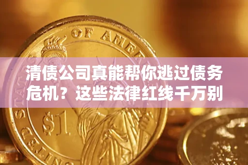 武汉清债公司真能帮你逃过债务危机？这些法律红线千万别踩