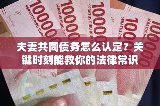 武汉夫妻共同债务怎么认定？关键时刻能救你的法律常识